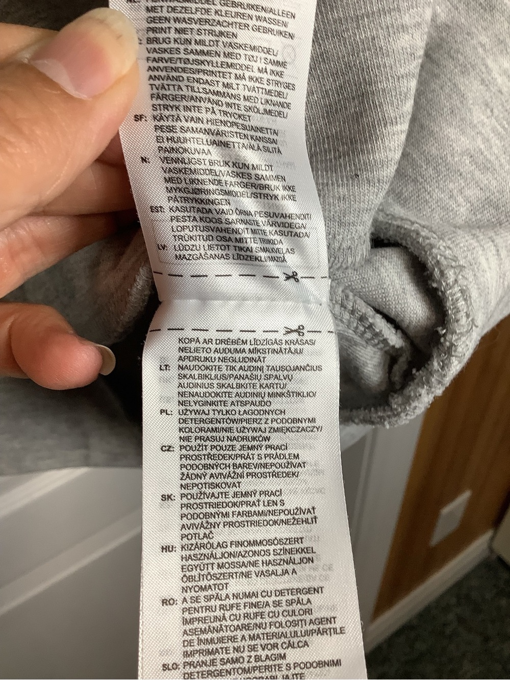 Adidas Men’s Grey Crewneck Sweater with Signature 3-Stripes - Picture 10 of 12